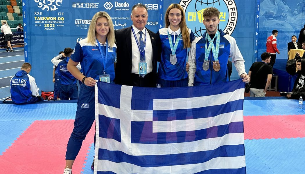 Τρία χρυσά και ένα χάλκινο για τον Πρωτέα Ιωαννίνων στο παγκόσμιο Taekwon-do I.T.F.!