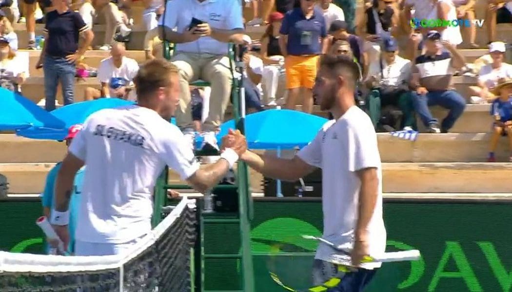 Davis Cup: Ήττα του Γιαννιώτη τενίστα Αλ. Σκορίλα στον πρώτο αγώνα (video)