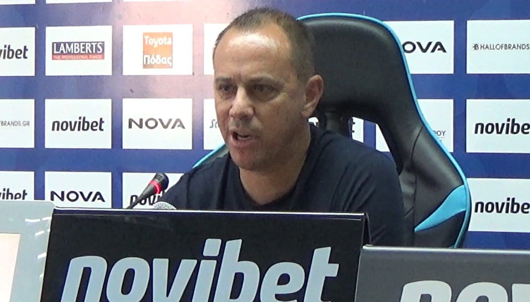 Στάικος: «Σε καθεστώς πίεσης, αλλά στο τέλος θα είμαστε αυτοί που πρέπει»
