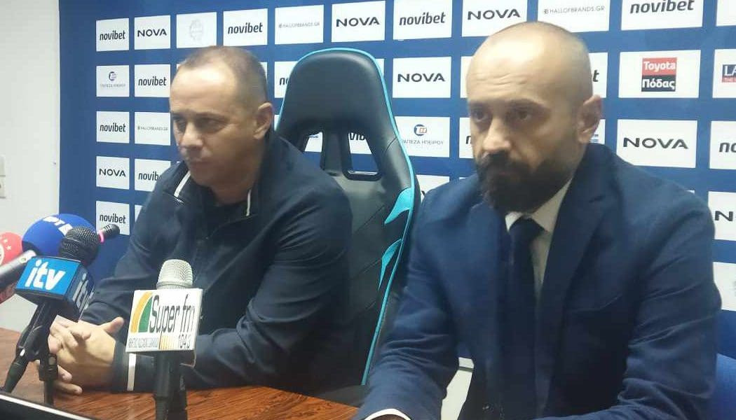 Στάικος: «Θέλουμε ενισχύσεις, το ιδεατό αρχές Ιανουαρίου»