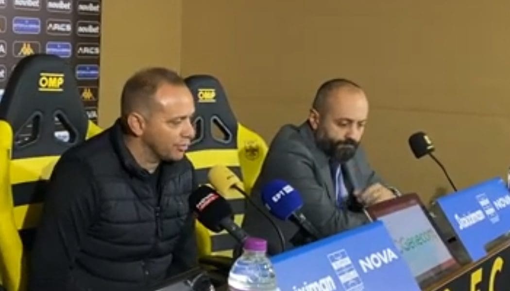 Στάικος: «Θέλουμε μία νίκη για να επανέλθει η αυτοπεποίθηση»