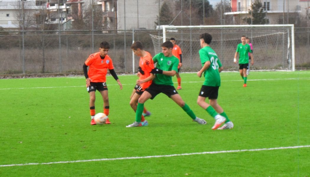 Ισοπαλία 1-1 για τις ομάδες Κ15 του ΠΑΣ Γιάννινα και του Μακεδονικού