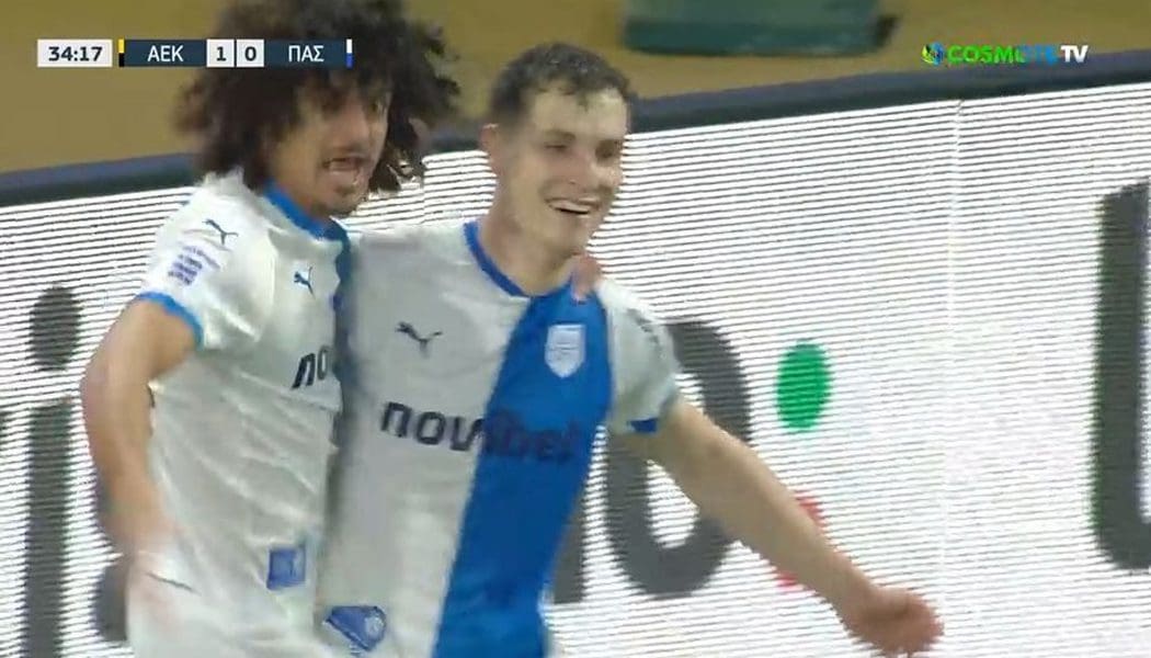 Προβάδισμα του ΠΑΣ Γιάννινα με 2-1 στο ημίχρονο στην Opap Arena (video)