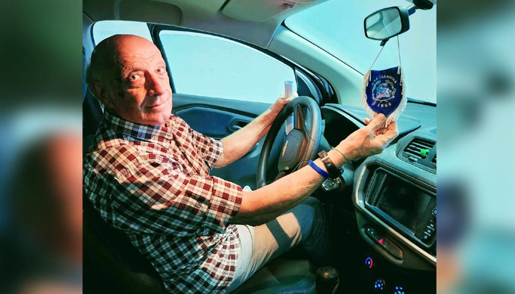 Με λάβαρο του ΠΑΣ Γιάννινα ο Μοντέζ στους δρόμους της Αργεντινής