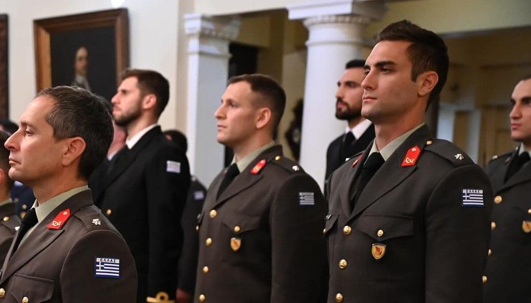 Ορκωμοσία εφέδρων αξιωματικών Ολυμπιονικών – Ανθυπολοχαγός πεζικού ο Στέφανος Ντούσκος