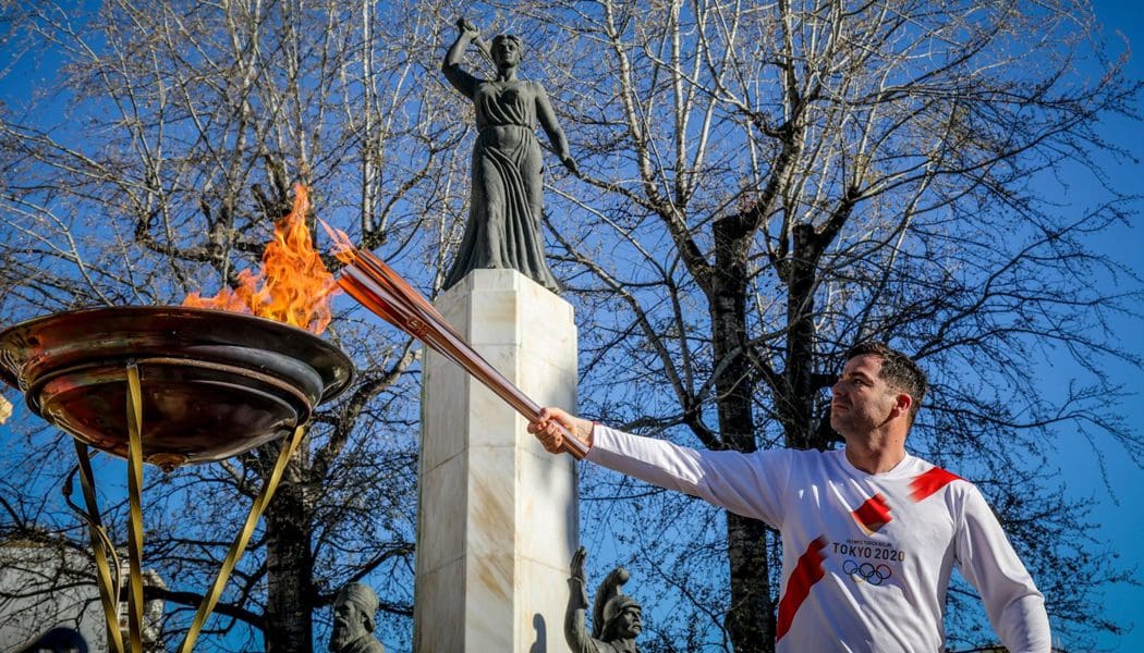 Με πρώτο λαμπαδηδρόμο τον Ντούσκο ξεκινάει αύριο το ταξίδι της για το Παρίσι η ολυμπιακή φλόγα!