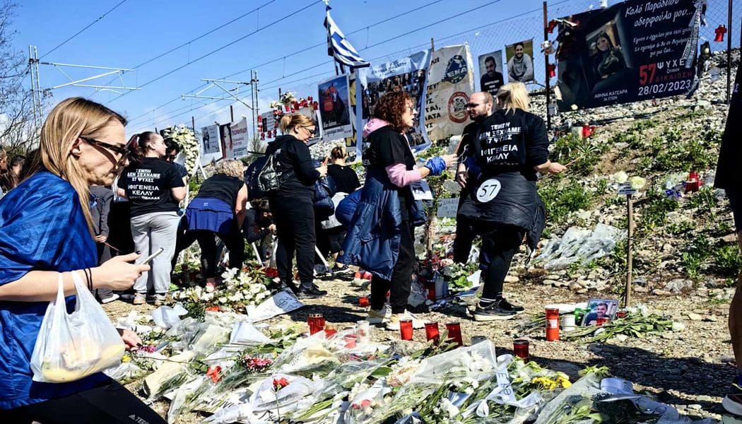 Τσούνη και Τζίμα εκπροσώπησαν τον Σ.Δ.Ι. στον 1ο Δρόμο Μνήμης Τεμπών