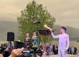 Τα Γιάννενα υποδέχτηκαν με θέρμη την Ολυμπιακή Φλόγα (video)