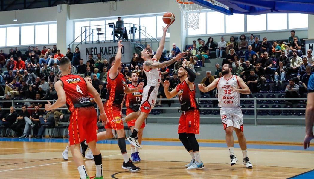 Με προσήλωση οι Vikos Falcons για τη… σκούπα στα Τρίκαλα!