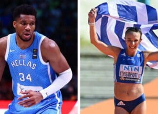 Επίσημο: Αντετοκούνμπο και Ντρισμπιώτη οι σημαιοφόροι στην τελετή έναρξης των Ολυμπιακών Αγώνων