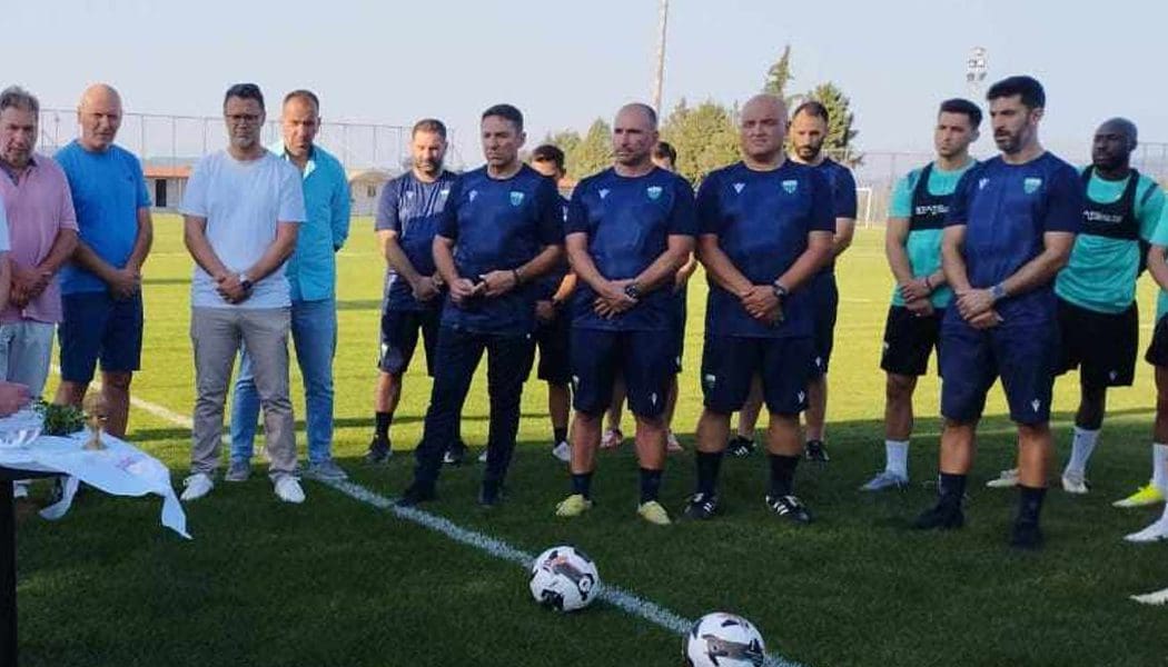 Στην πρώτη προπόνηση του Λεβαδειακού ο Μπαδήμας