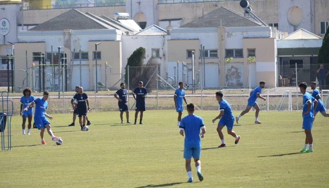 Μπήκε και ο Λάμψιας στις προπονήσεις