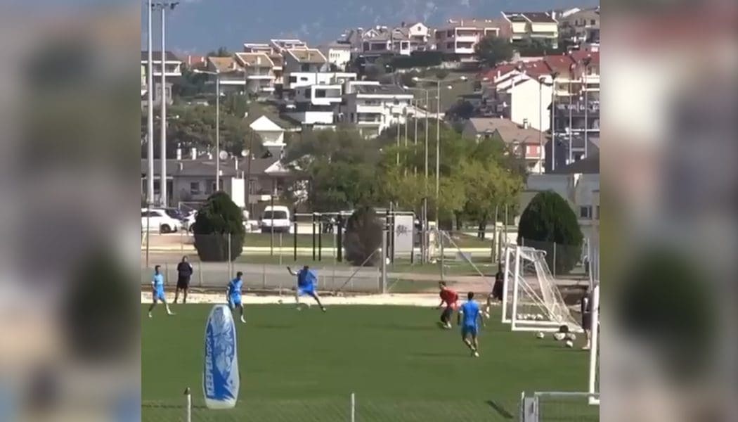 Με εντυπωσιακό εναέριο τακουνάκι ξεκίνησε να σκοράρει ο Μάντζης! (video)