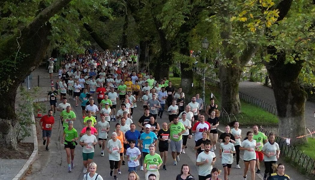 Έσπασε το φράγμα των 1.000 δρομέων το 5άρι του Ioannina Lake Run