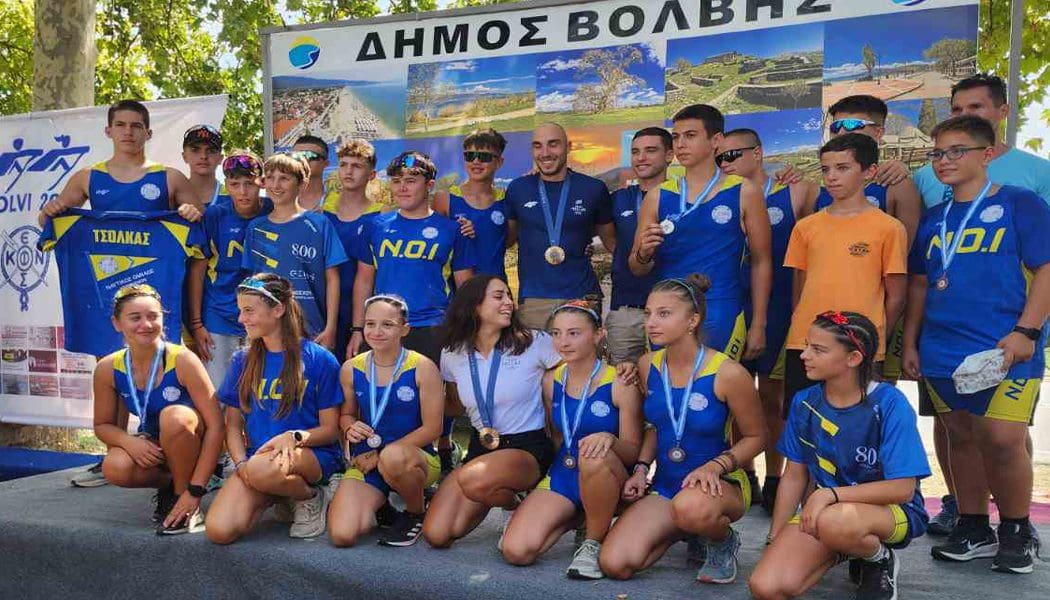 Μετάλλια και εμπειρίες για τους αρχάριους του Ν.Ο.Ι. στη Βόλβη!
