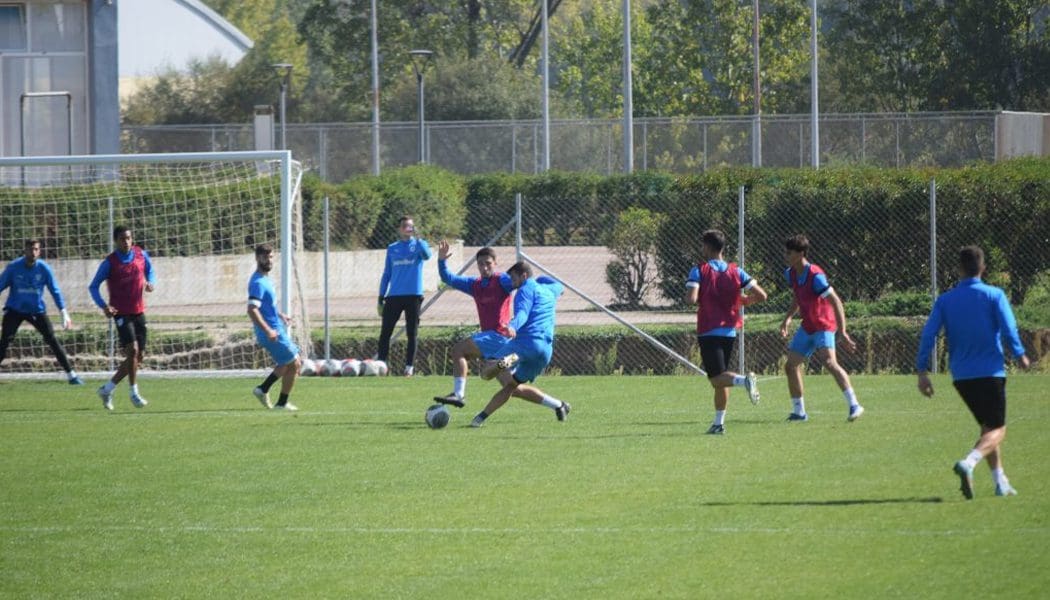 Πρωινή ενεργοποίηση πριν τον αγώνα με τον Καμπανιακό και μετά η ανακοίνωση αποστολής