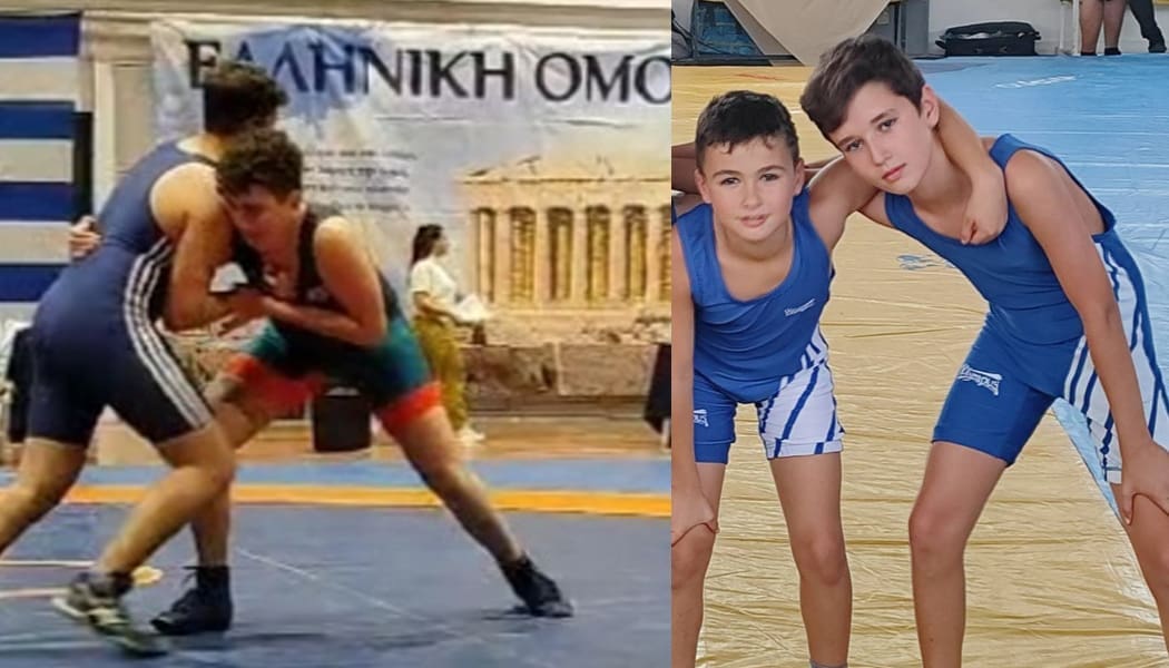 Δύο 5ες θέσεις για την Α.Ε. Σελλών στα πανελλήνια Κ11 και Κ13 της ελληνορωμαϊκής πάλης