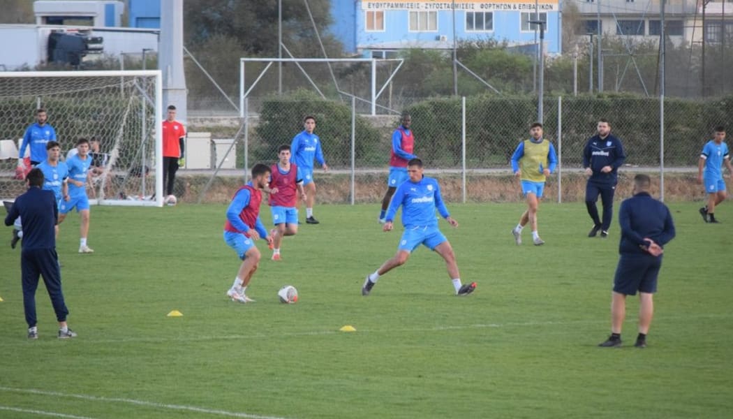 Σε υψηλότερη ένταση προπονήθηκαν Νικολιάς και Λέο