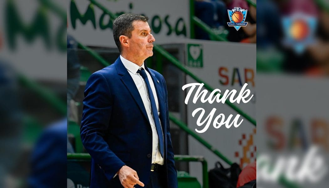 Ξαφνικό “διαζύγιο” του ΠΑΣ Γιάννινα WBC με τον κόουτς Πέρκο!
