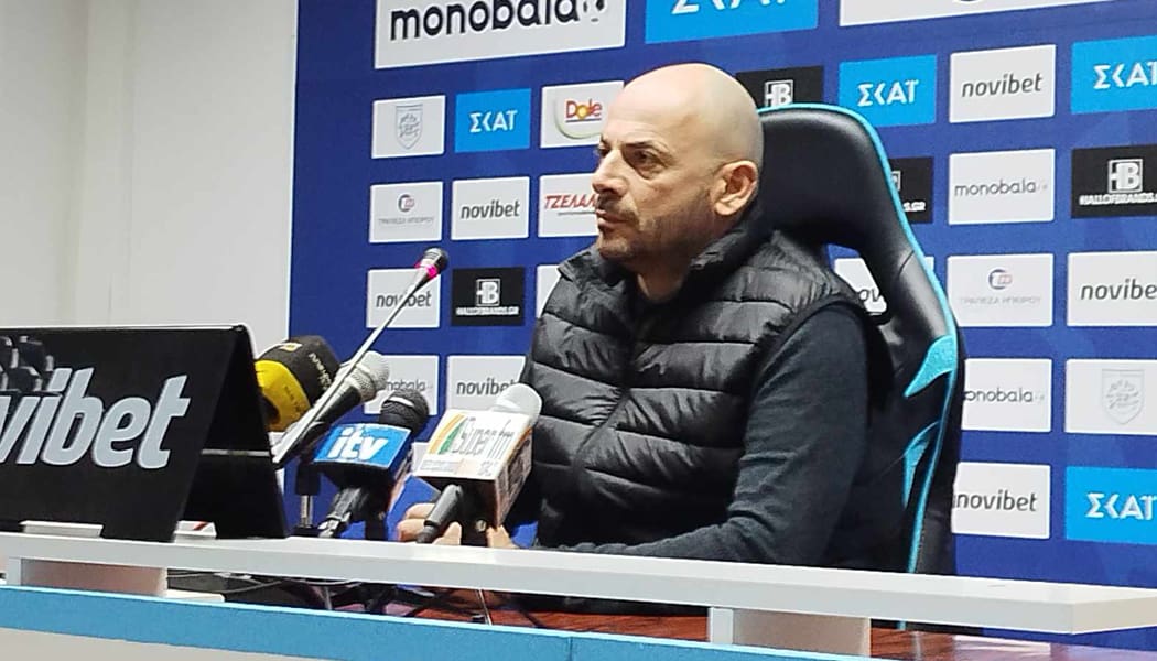 Νίκος Θεοδοσιάδης: «Απ’ αυτά που είδα ο ΠΑΣ Γιάννινα δεν άξιζε τη νίκη»
