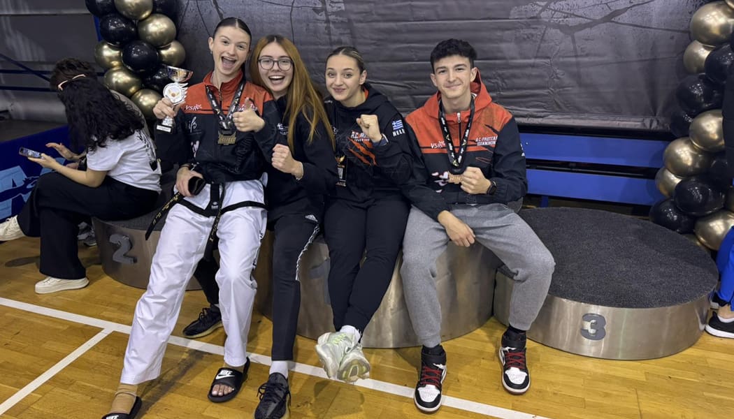 Διακρίσεις στο ανοιχτό φιλικό πρωτάθλημα taekwon-do itf world king of taekwon-do 2024 για τον Πρωτέα