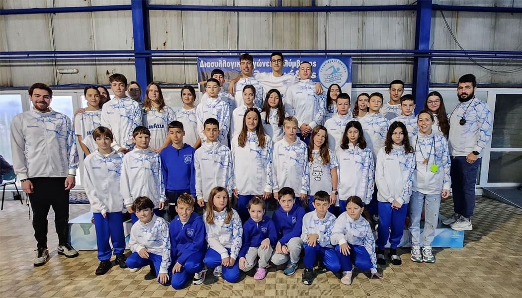 Σάρωσε τα μετάλλια ο ΠΑΣ Γιάννινα σε διασυλλογικούς αγώνες κολύμβησης