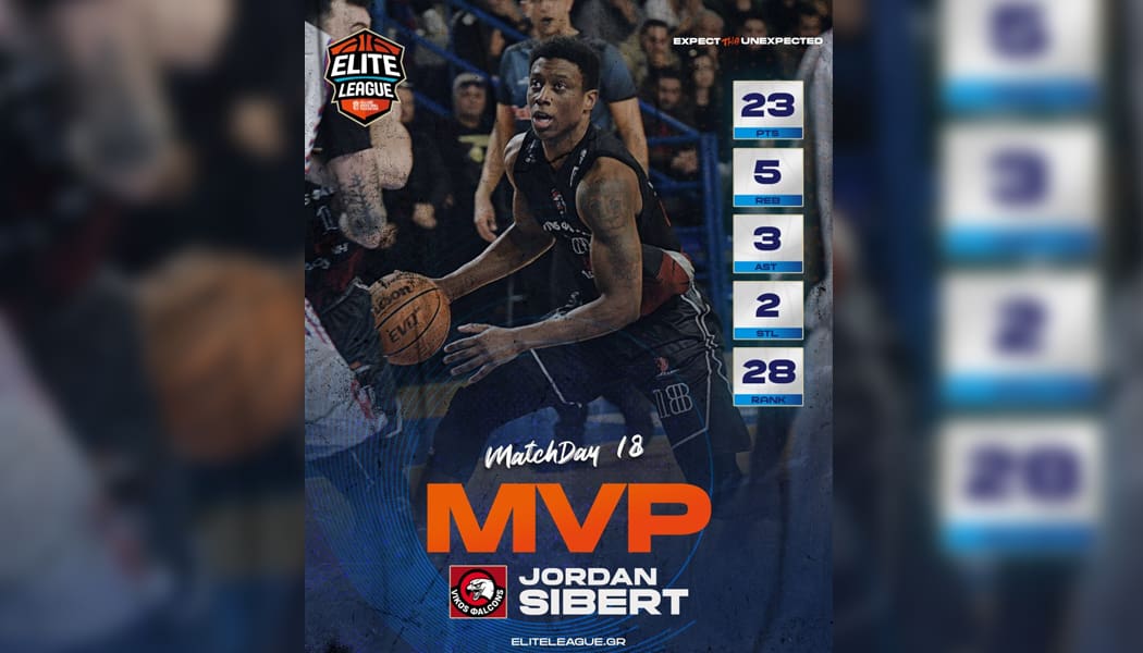 Για πρώτη φορά ανέδειξε MVP ολόκληρης αγωνιστικής ο Βίκος! – Κορυφαίος όλων ο Σάιμπερτ!