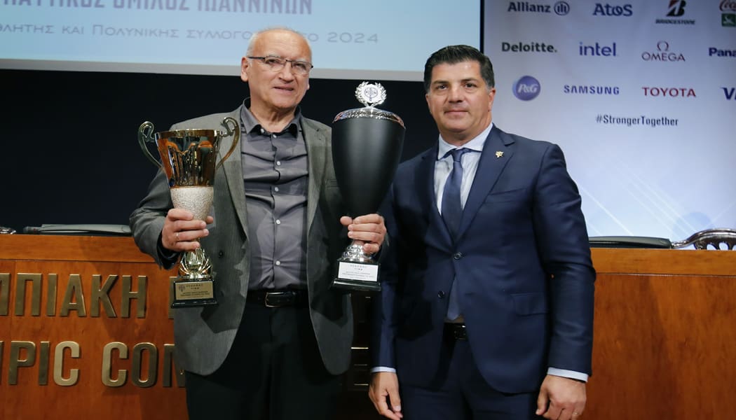 Τα κύπελλα του πρωταθλητή και πολυνίκη Ελλάδος απονεμήθηκαν στον Ν.Ο.Ι. – Βραβεύτηκαν οι ολυμπιονίκες του Παρισιού (video)
