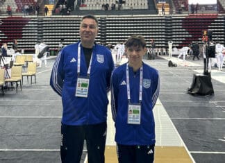 Στην 8άδα της Ευρώπης ο Σούκερας του ΠΑΣ Γιάννινα με την εθνική ομάδα εφήβων ξίφους μονομαχίας!