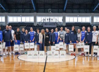 Εθνική Γυναικών: Μια ξεχωριστή επίσκεψη από τον ΑΠΣΙ «ΠΙΝΔΟΣ» (pics)