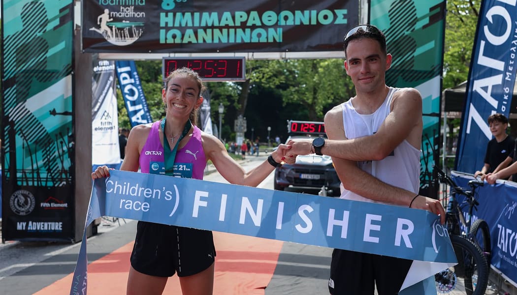 Τζουμάκας και Κοτσαχείλη οι νικητές του Ioannina Half Marathon 2025!