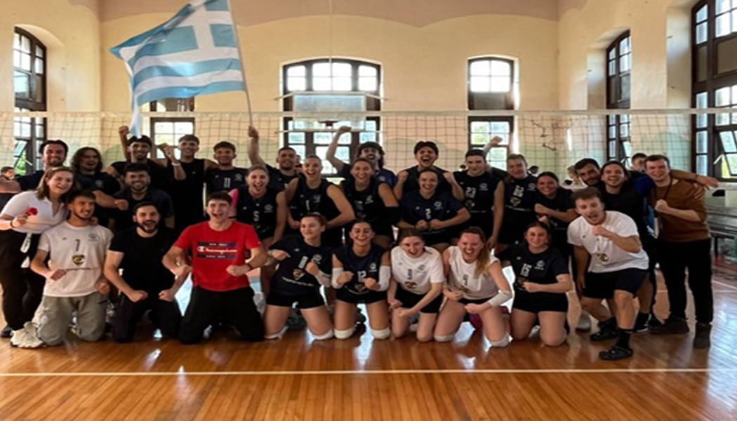 Mεγάλη διάκριση για το ΤΕΦΑΑ ΑΠΘ σε διεθνείς αγώνες βόλεϊ