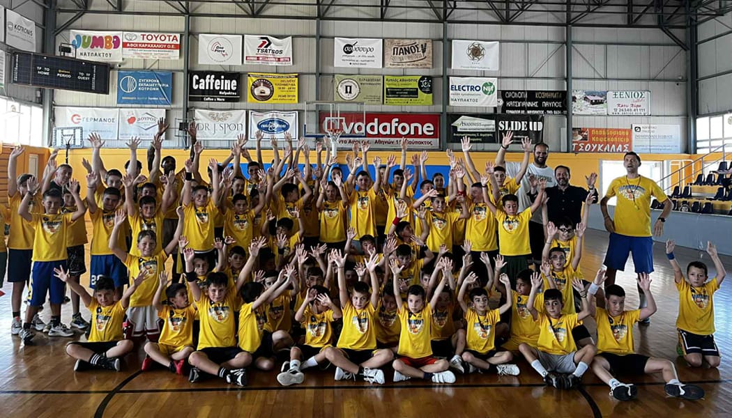 Η αυλαία του NBA NTOUGIAS BASKETBALL CAMP έπεσε στη Ναύπακτο με καλεσμένο τον Marcus Ford!