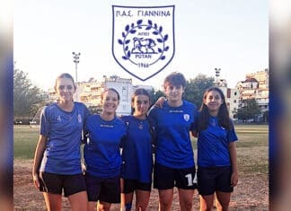 Πέντε ποδοσφαιρίστριες του ΠΑΣ Γιάννινα WFT δοκιμάστηκαν στις προεπιλογές των Εθνικών ομάδων