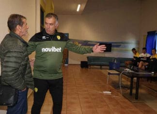 Πρωτόγνωρες εικόνες στην αλλαγή τεχνική ηγεσίας στον Παναιτωλικό! (video)