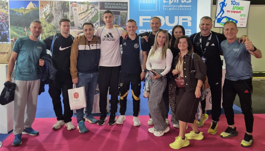 Ο Σύλλογος Δρομέων Ιωαννίνων στην OPΑP Marathon Expo 2025