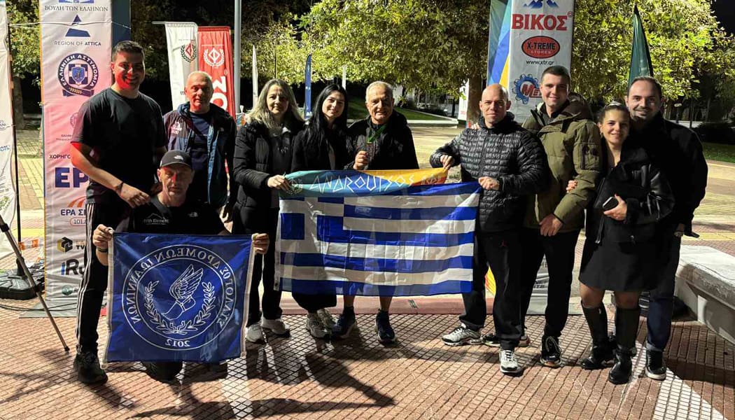 Τερμάτισε τον 9ο αυθεντικό Φειδιππίδειο δρόμο  Αθήνα – Σπάρτη – Αθήνα ο Ανδρούτσος του Σ.Δ.Ι.