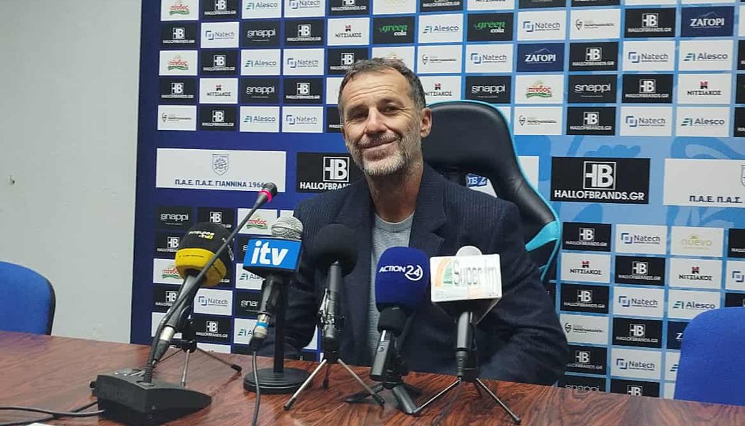 Γιάννης Γκούμας:  «Ο ΠΑΣ Γιάννινα δεν θα φοβάται τίποτα και κανέναν» (video)