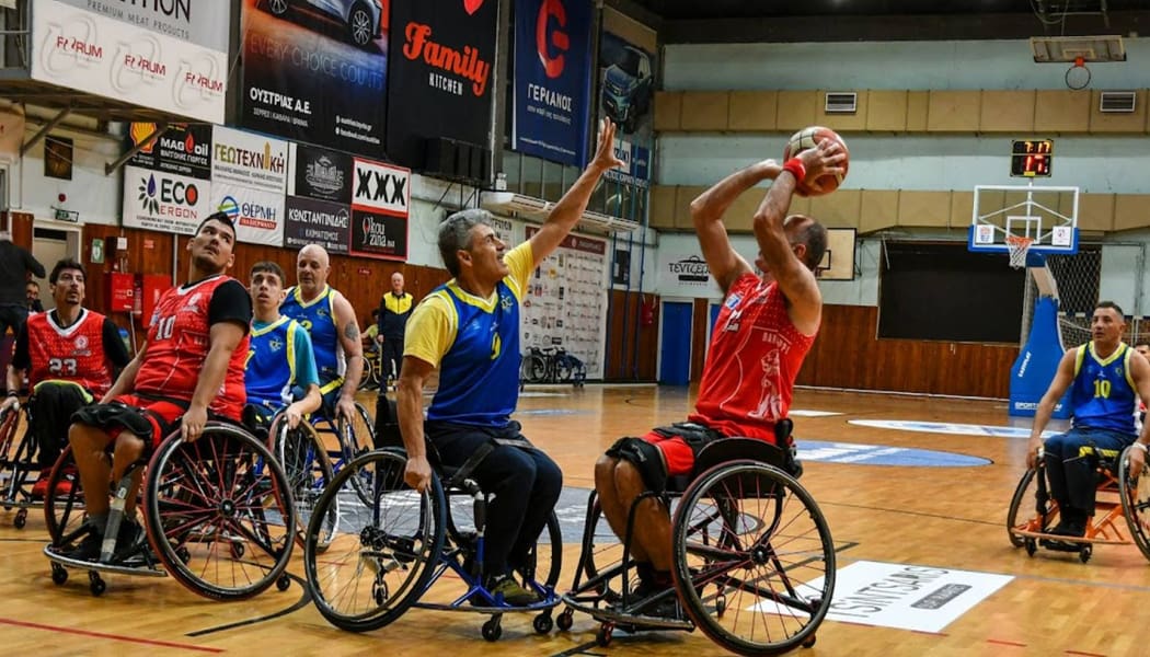 Πρεμιέρα με ήττα στις Σέρρες για την ομάδα μπάσκετ με αμαξίδιο του IBC