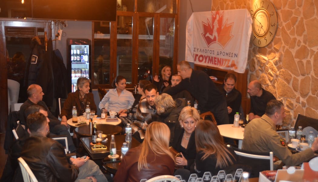 Στην κοπή πίτας του Σ.Δ. Ηγουμενίτσας εκπρόσωποι του Σ.Δ. Ιωαννίνων