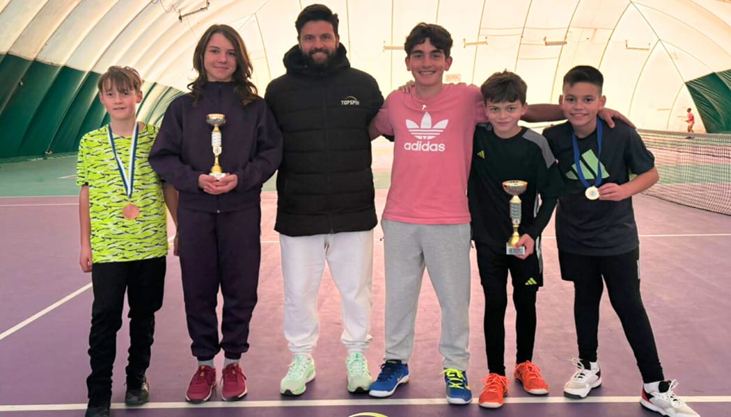 5 στα 5 για τους αθλητές του Topspin σε Ε3 τουρνουά!