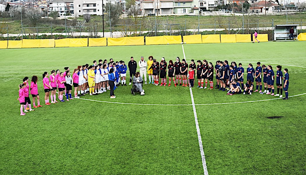 Βράβευσε την παραολυμπιονίκη Ανθή Λιάγκου ο ΠΑΣ Γιάννινα WFT την ημέρα της γυναίκας