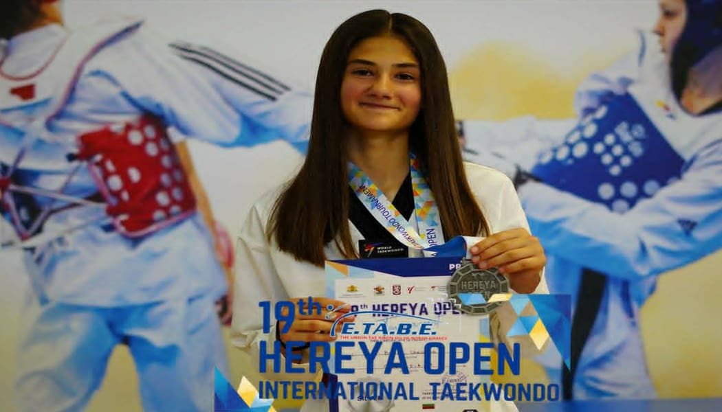 Ασημένια η Μπάζιου στο διεθνές πρωτάθλημα Taekwondo Βορείου Ελλάδος