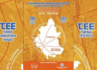 Σε Ιωάννινα και Άρτα το 4ο Πανελλήνιο Πρωτάθλημα Καλαθοσφαίρισης Περιφερειακών Τμημάτων ΤΕΕ