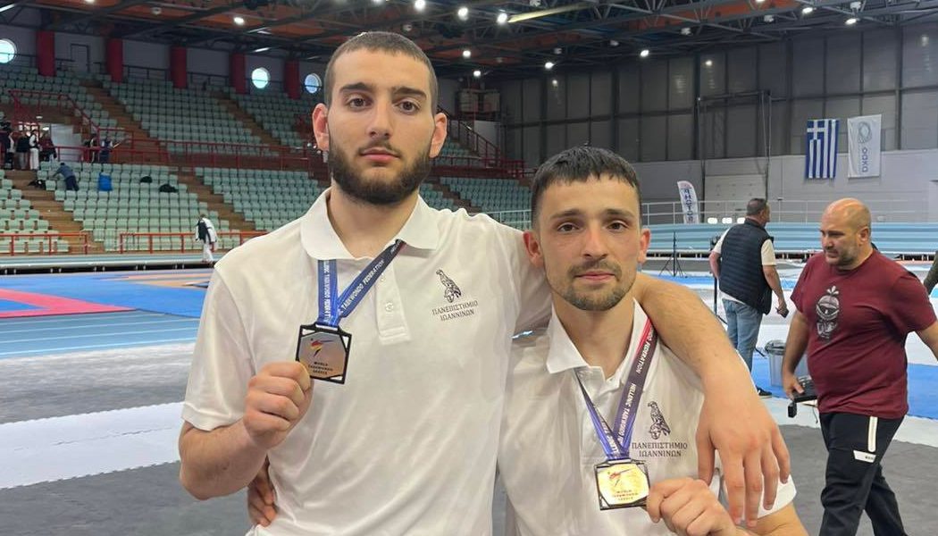 Δύο μετάλλια για το Πανεπιστήμιο και τον A.C. Tae-kwon-do Ιωαννίνων στο Πανελλήνιο Πανεπιστημιακό Πρωτάθλημα