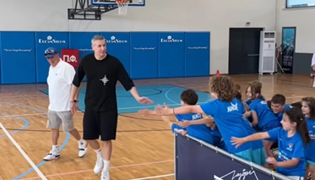 Ο Δημήτρης Διαμαντίδης στο Zagori Basketball Camp!