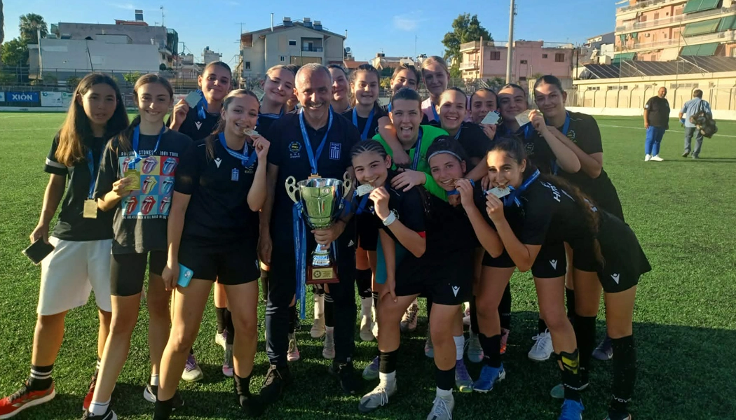 Ιστορικός θρίαμβος! Πρωταθλήτριες Ελλάδος οι κορασίδες της ΕΠΣ Ηπείρου!