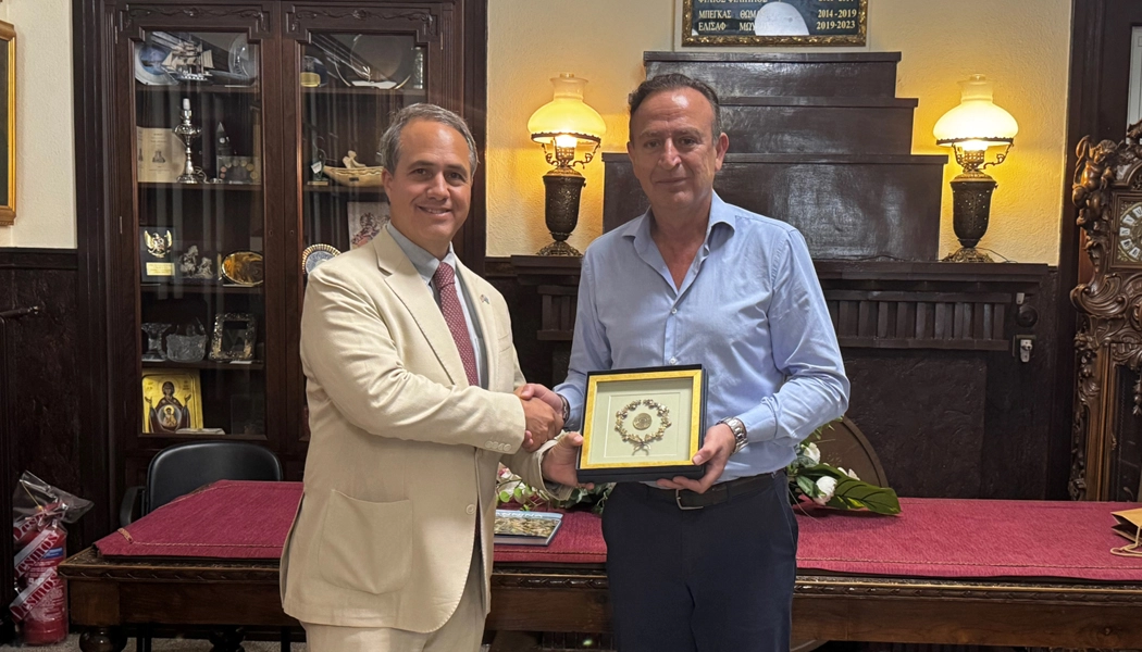 Συνάντηση του Δημάρχου Ιωαννίνων με τον Γενικό Πρόξενο των ΗΠΑ στη Θεσσαλονίκη