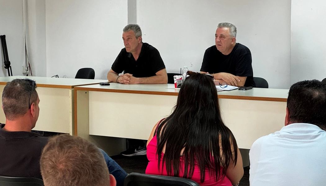 Συνάντηση του Αντιδημάρχου Πολιτικής Προστασίας με τους Προέδρους των Τοπικών Κοινοτήτων