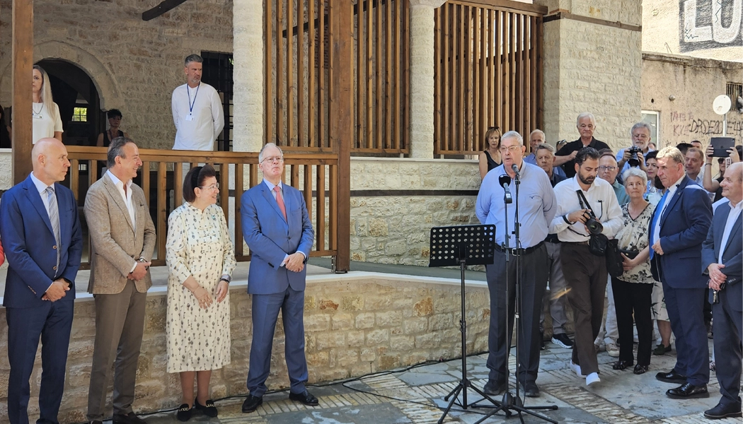 Χαιρετισμός Περιφερειάρχη στα εγκαίνια του τζαμιού Καλούτσανης